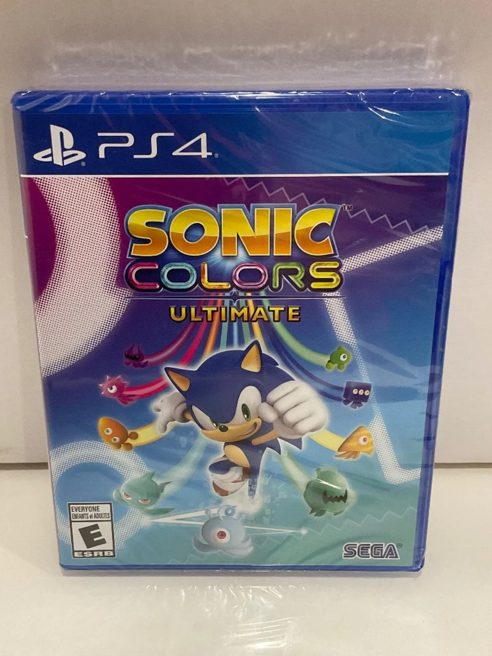PS4 Game Sonic Colors Ultimate Sega.  NEW. Original Packaging.
